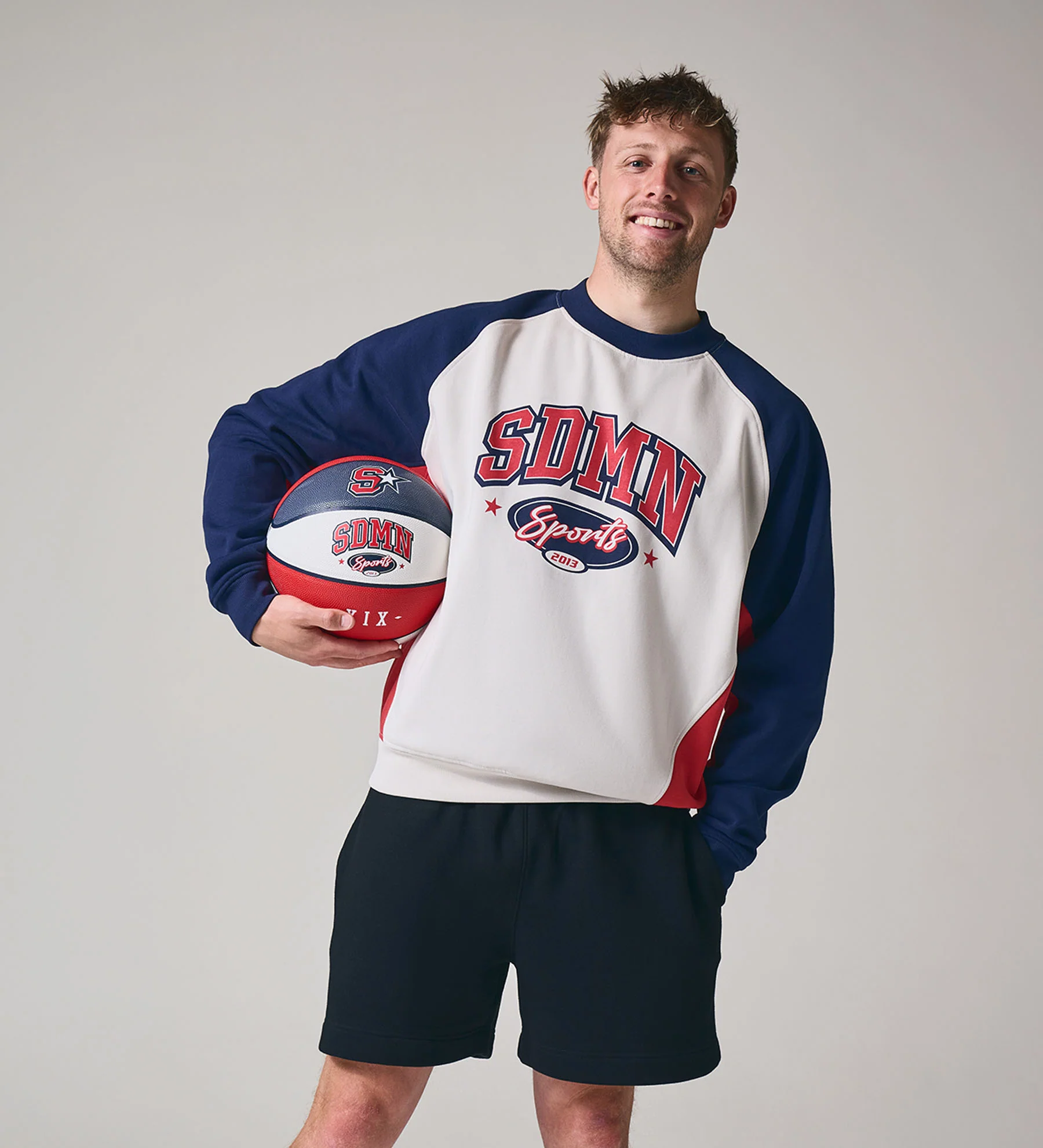 SDMN Sports Sweater [Red/White/Blue] - Image 2