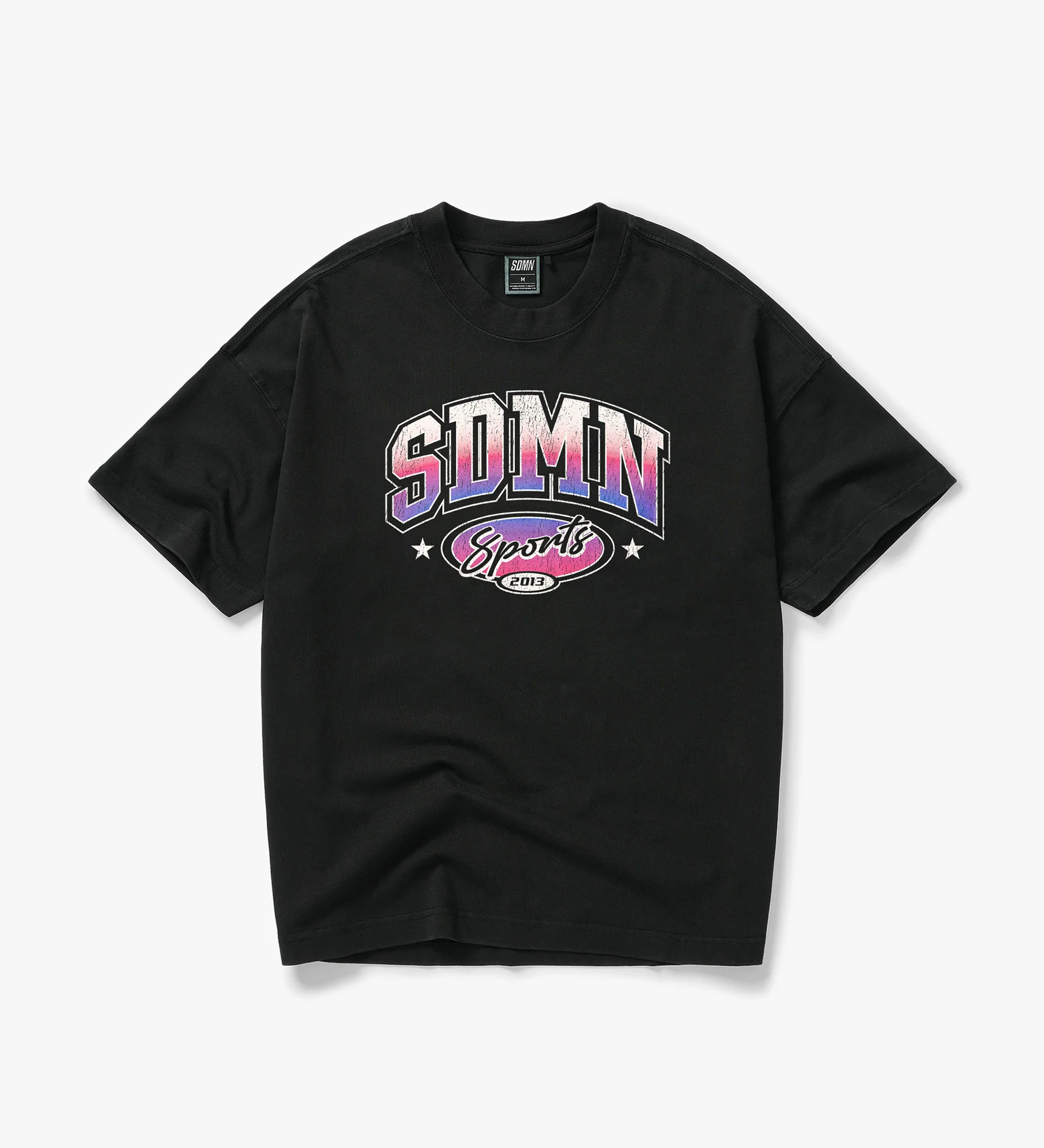 SDMN Sports T-Shirt [Vintage Black/Pink]