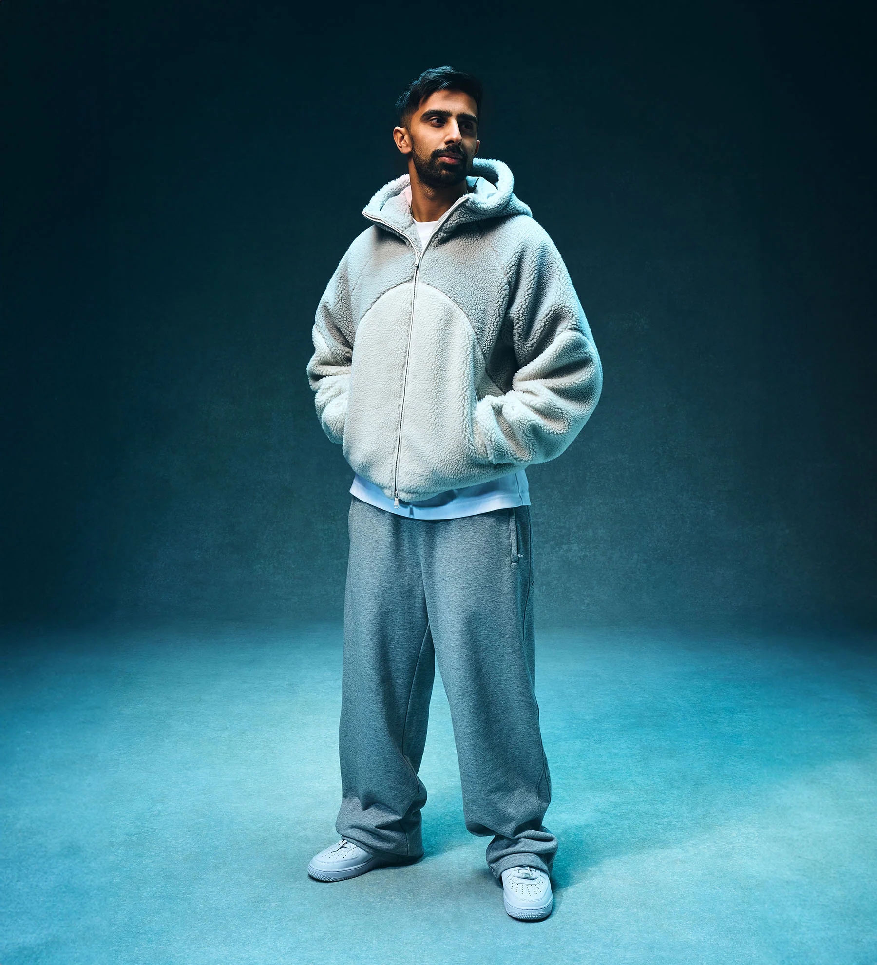 Astro Fleece Hoodie [Arctic White] - Image 3