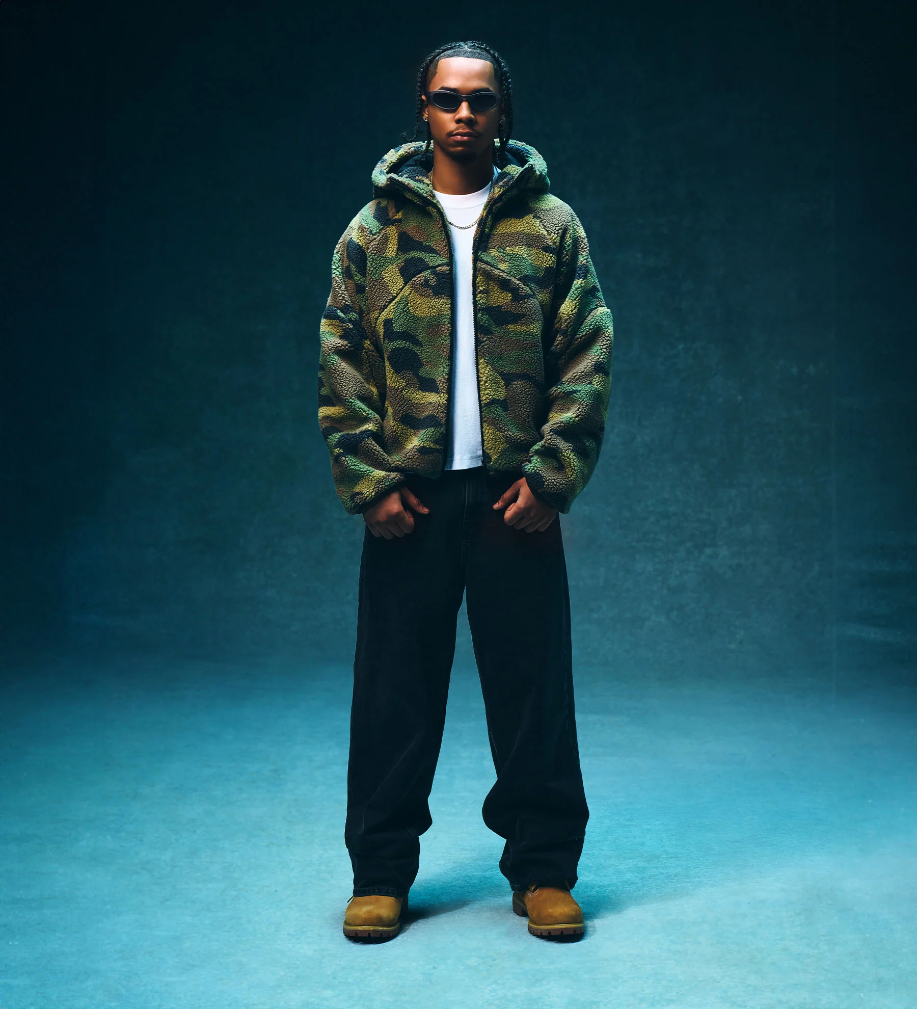 Astro Fleece Hoodie [Camo] - Image 3