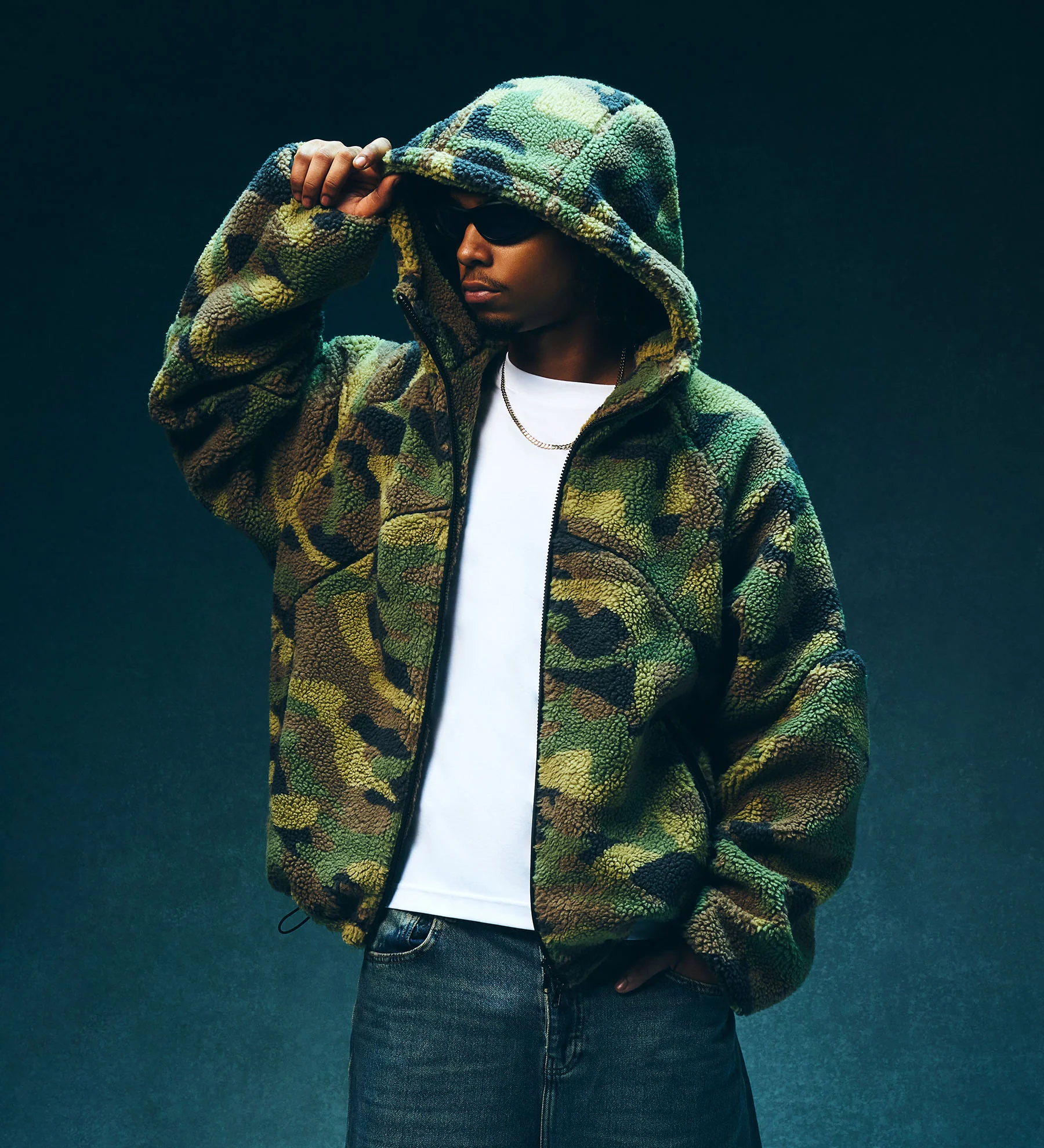 Astro Fleece Hoodie [Camo] - Image 4