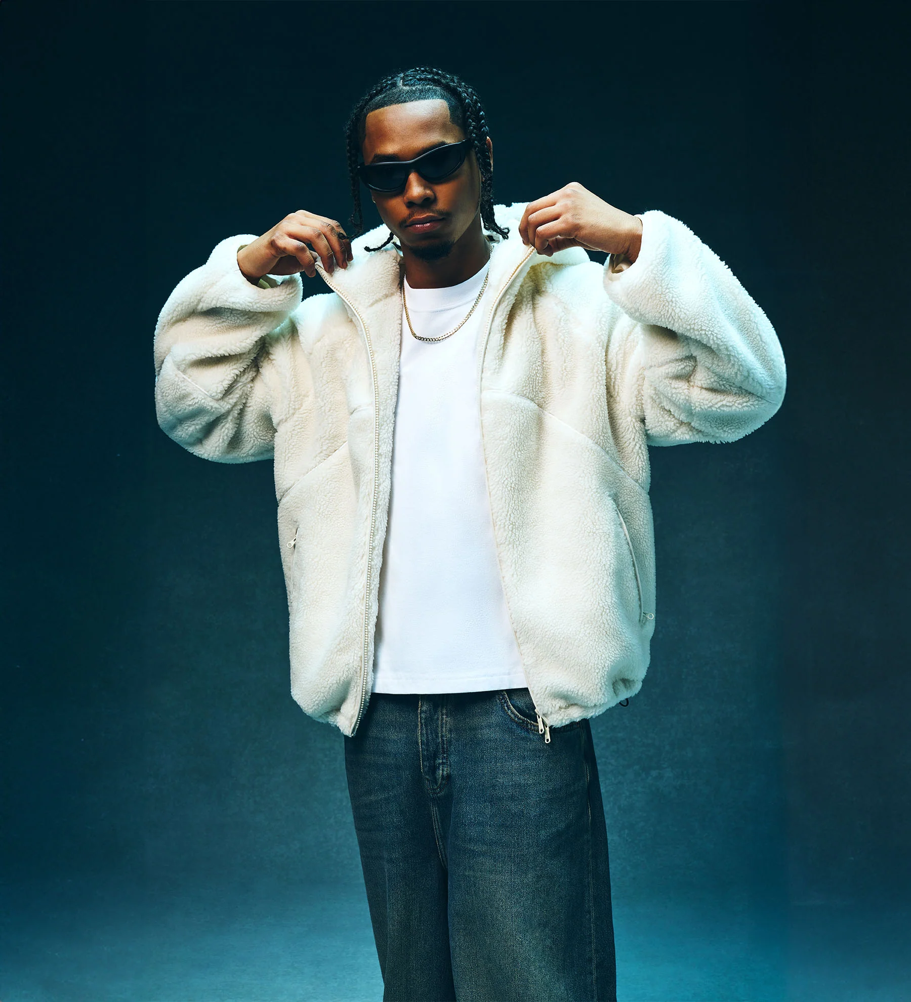 Astro Fleece Hoodie [Cream] - Image 2