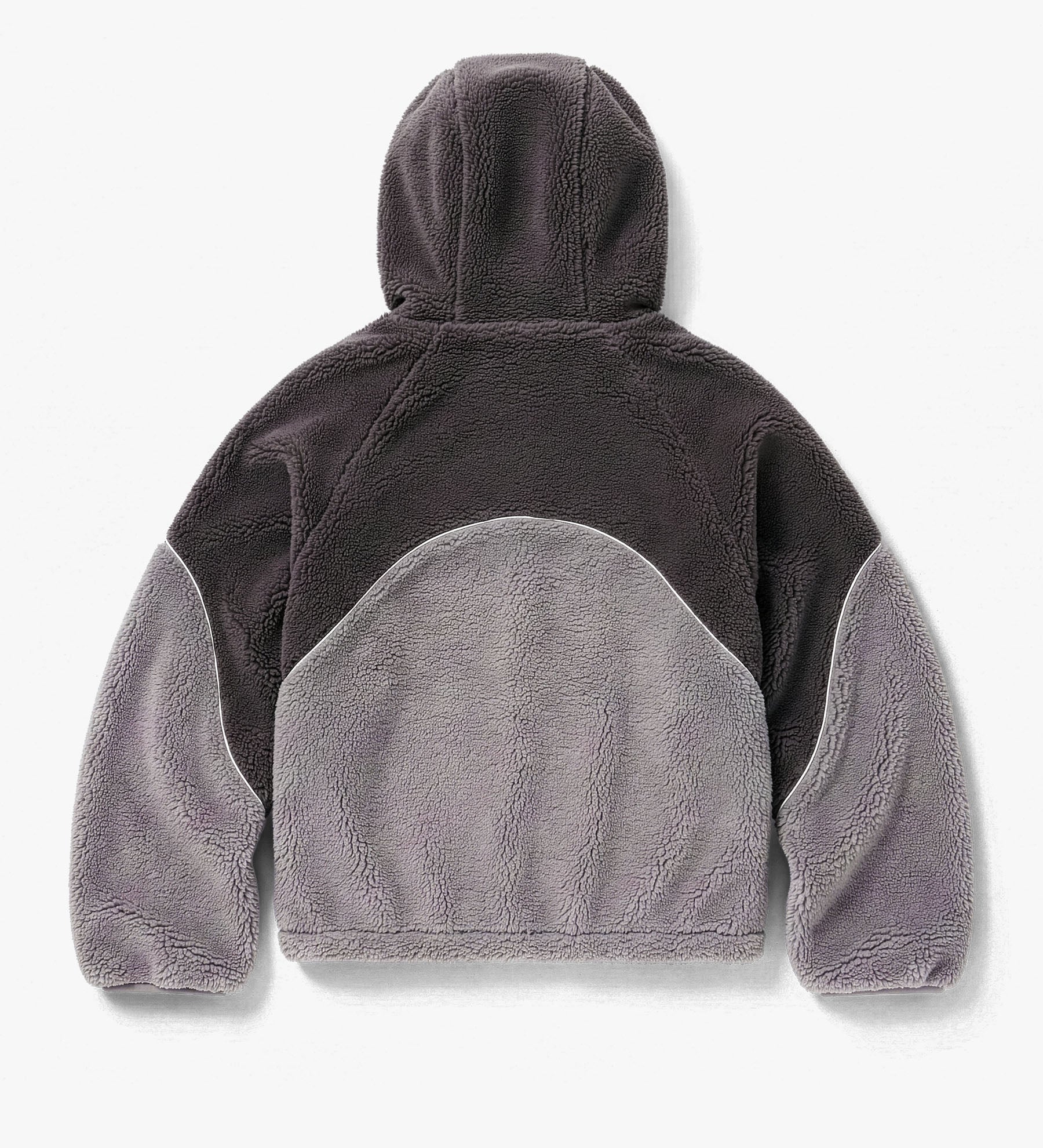 Astro Fleece Hoodie [Ash Grey] - Image 4