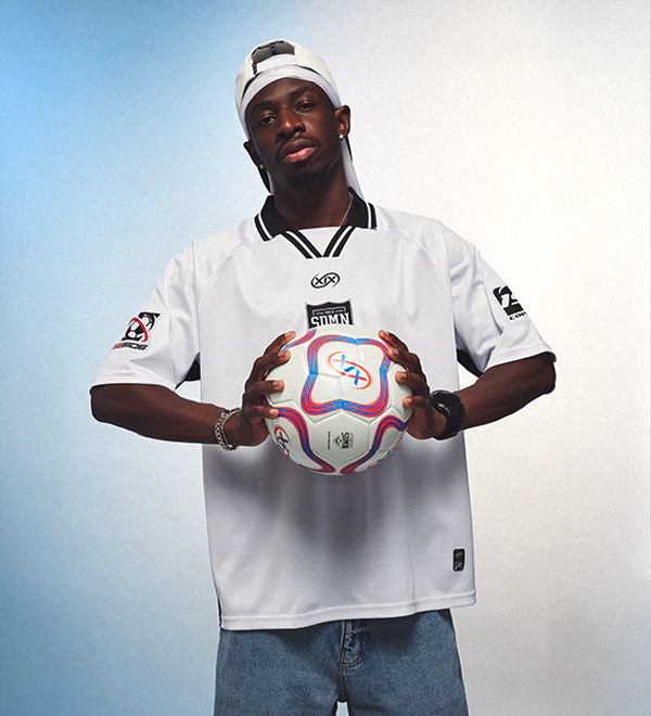 SDMN FC Retro Away Jersey [White] - Image 2