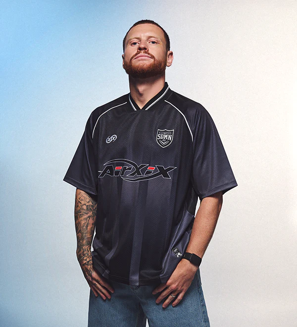 SDMN FC Retro Home Jersey [Black] - Image 2