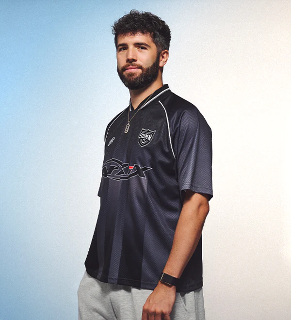 SDMN FC Retro Home Jersey [Black] - Image 3