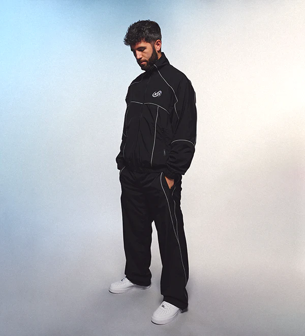 XIX Reflective Track Pants [Black] - Image 2