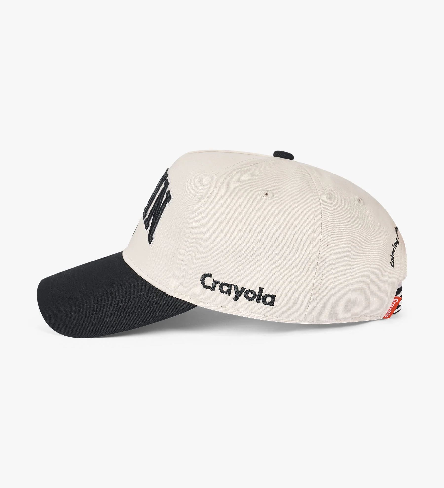 SDMN x Crayola Cap [White/Black] - Image 2