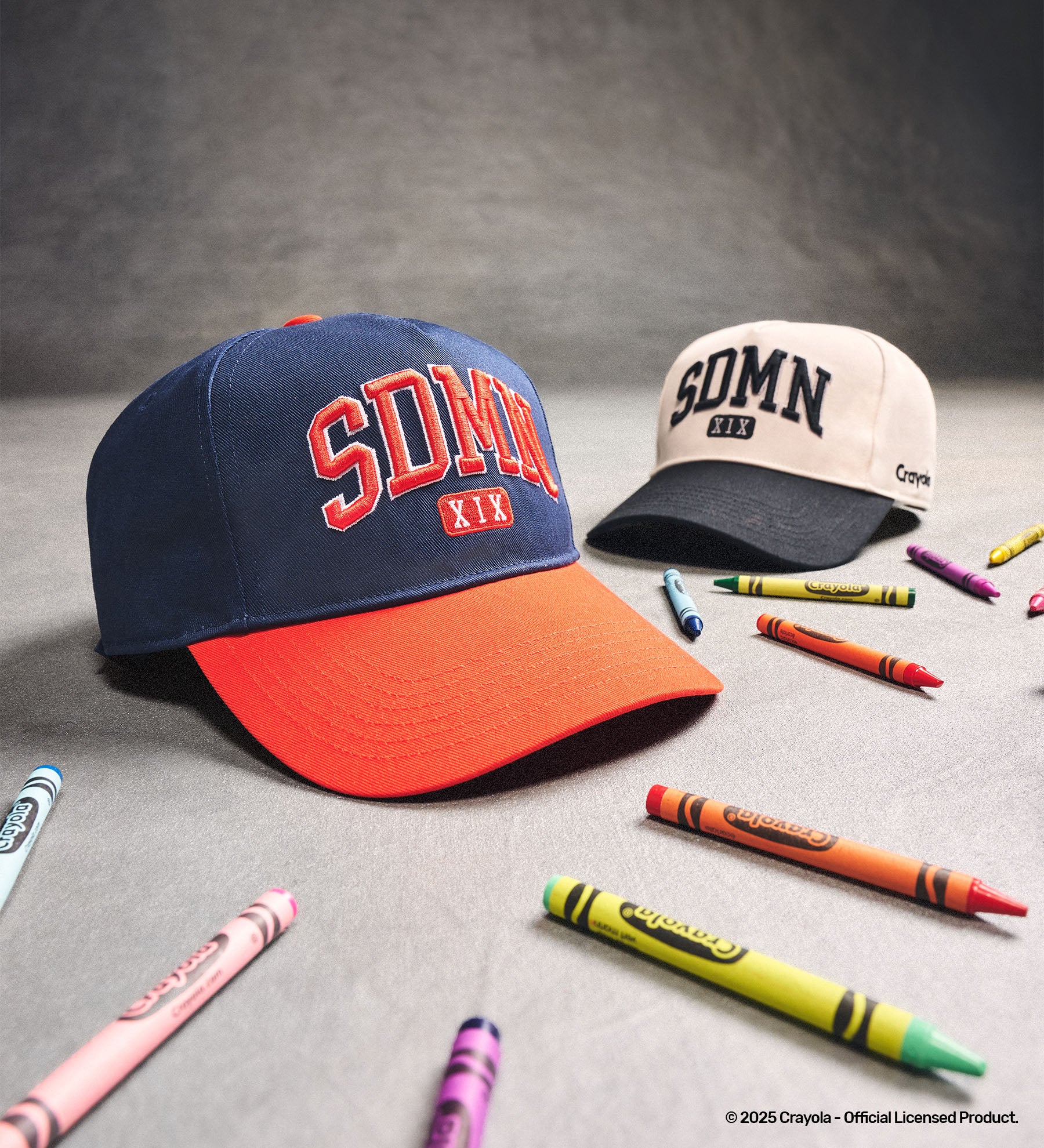 SDMN x Crayola Cap [White/Black] - Image 7