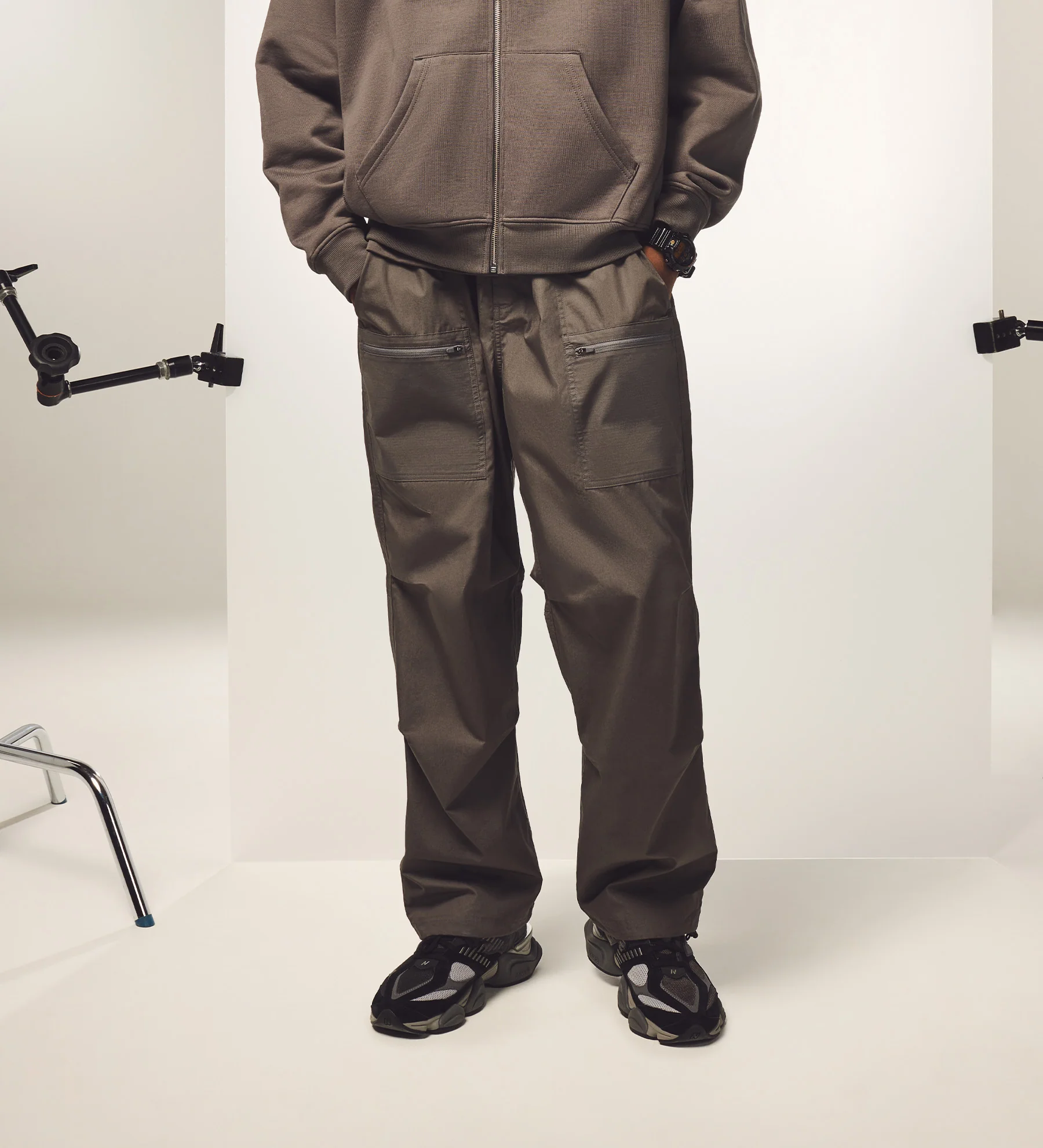 Studios ® Cargo Trousers [Phantom Grey] - Image 3