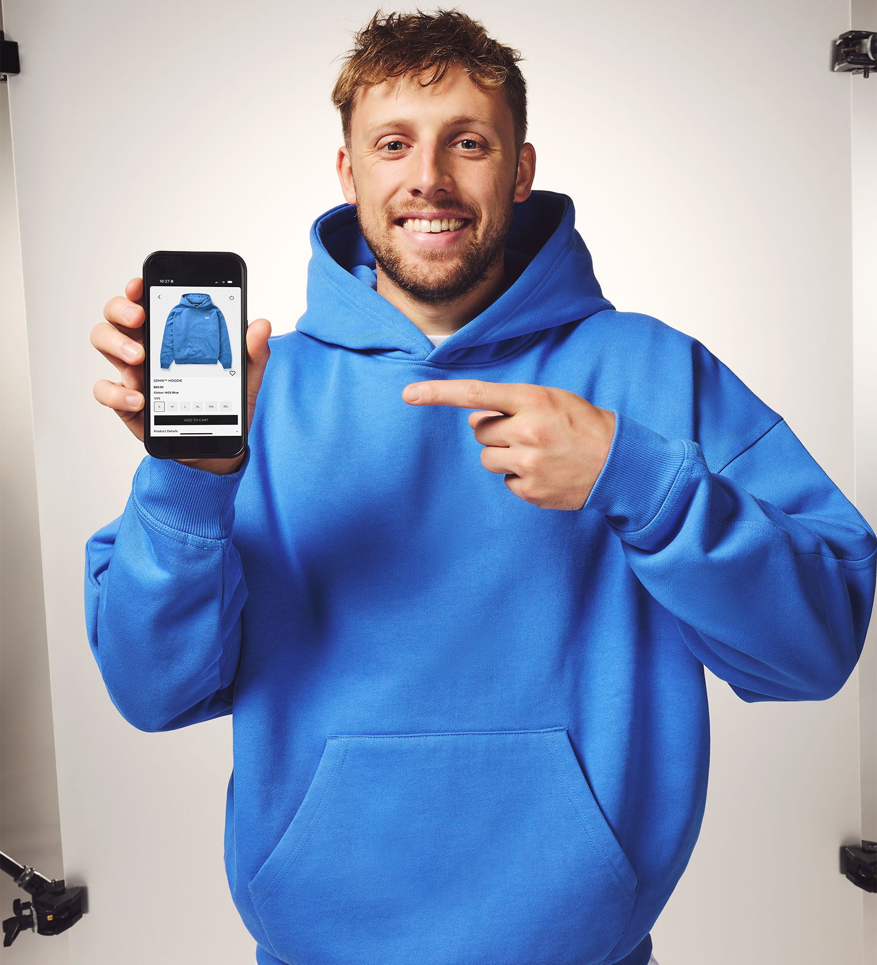 W2S Hoodie [W2S Blue] - Image 3